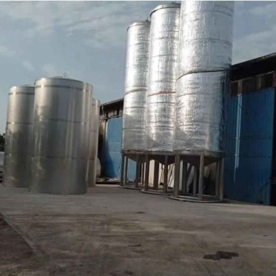ساخت مخزن ۳۰ هزار لیتری دوجداره