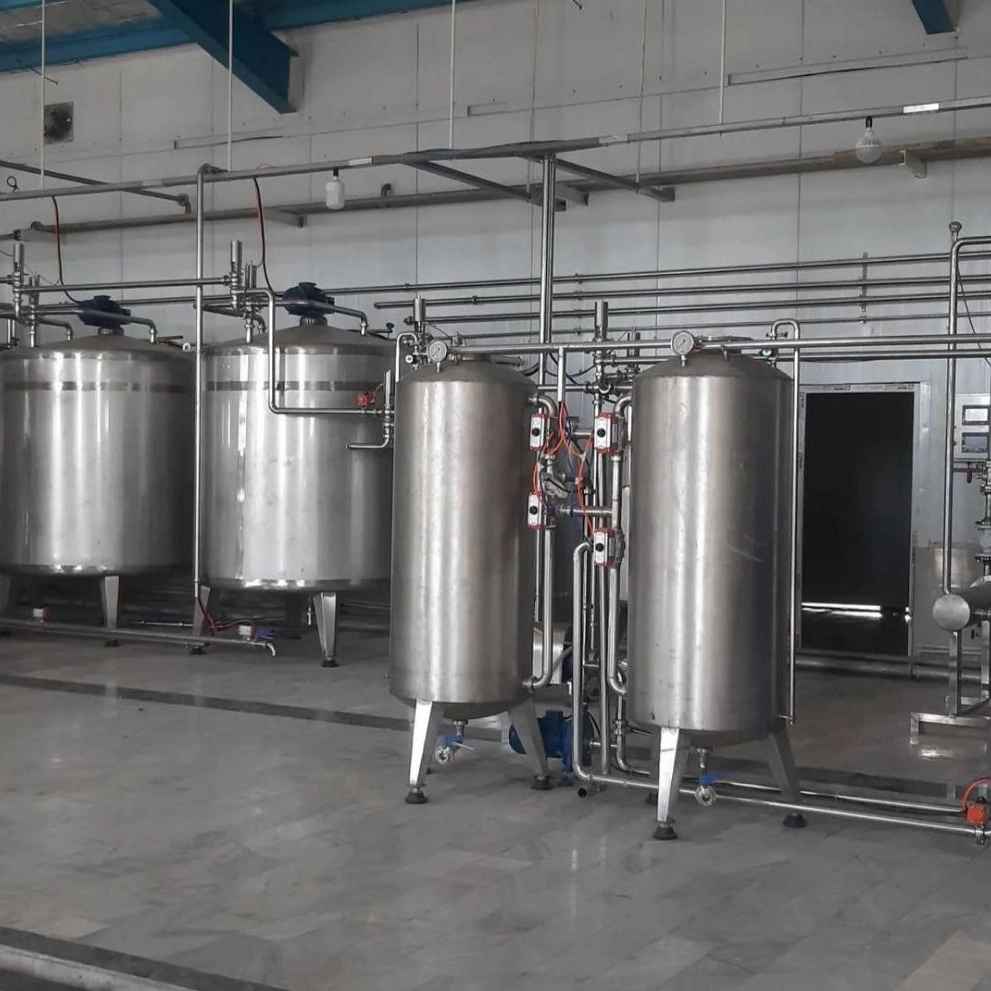 طراحی و ساخت اجرای خط آب میوه اتوماتیک