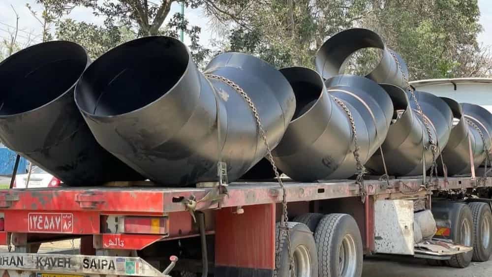 Design and manufacture of steel elbows and tees in Tehran